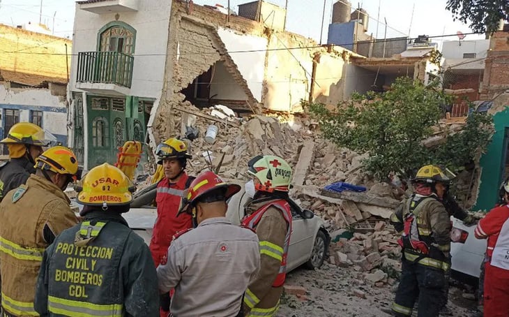 Explosión de casa deja un muerto en Guadalajara; hay 7 lesionados