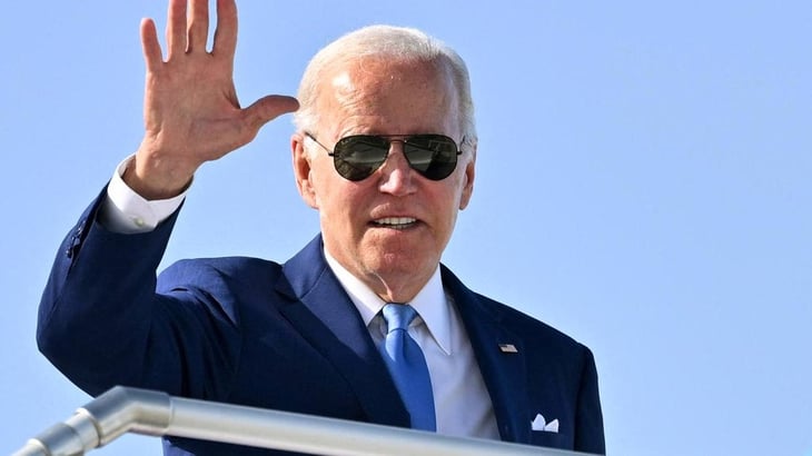 Joe Biden tiene dolor de garganta y tos por COVID-19, informa la Casa Blanca