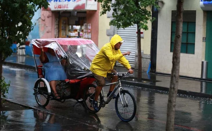 Activan alerta amarilla por fuertes lluvias en 9 alcaldías de CDMX
