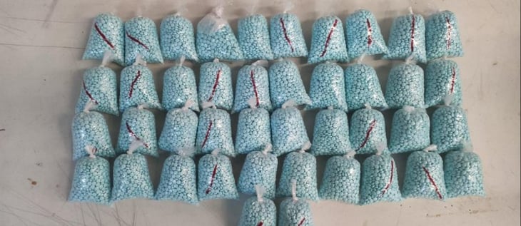 Delincuente con 42 mil pastillas de fentanilo es detenido en Coahuila
