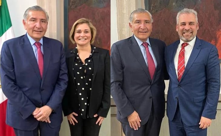 Gobernadores de Chihuahua y Michoacán sostienen reuniones en Segob