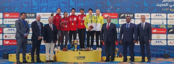 Mariana Arceo y Mayan Oliver ganaron plata en el Campeonato Mundial de Pentatlón Moderno