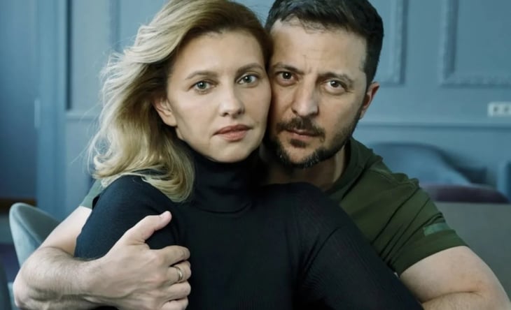 Zelensky y esposa posan en polémica sesión de fotos para Vogue y en medio de la invasión rusa