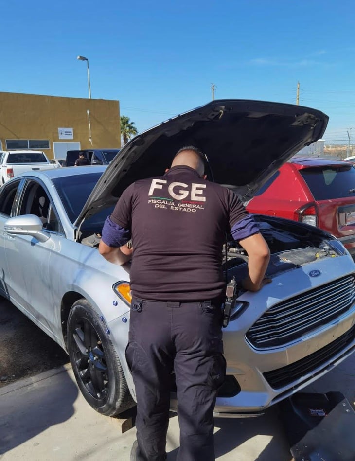 FGE combate el  robo de vehículos en Coahuila
