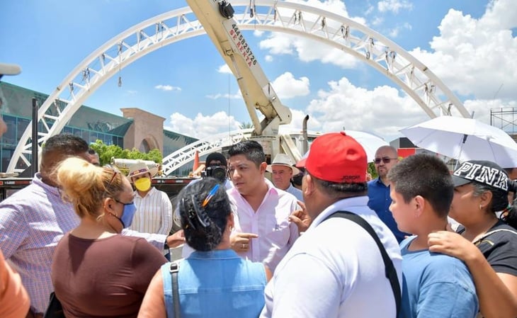 Gallardo supervisa remodelación de la Feria Nacional Potosina