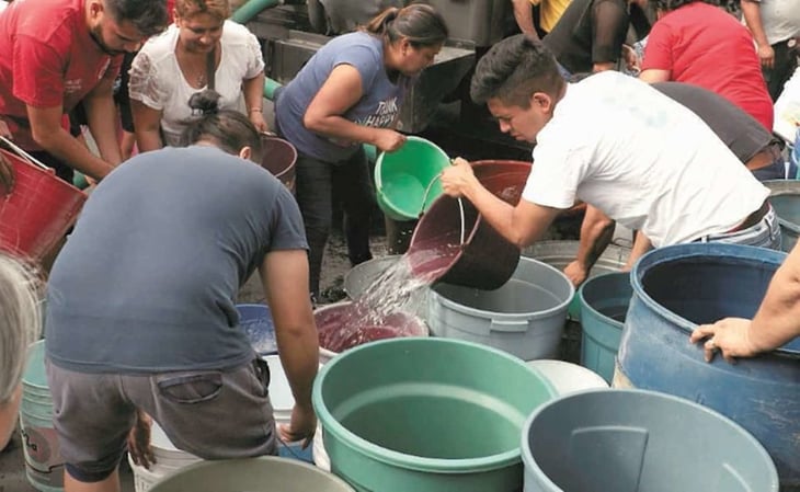 ¡Prepara la cubeta! Anuncian disminución de agua potable por acueducto dañado en Tláhuac