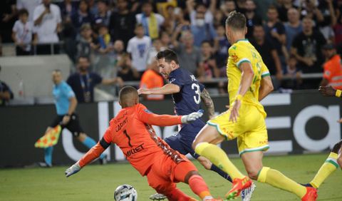 PSG golea a Nantes con goles de Ramos, Messi y Neymar 