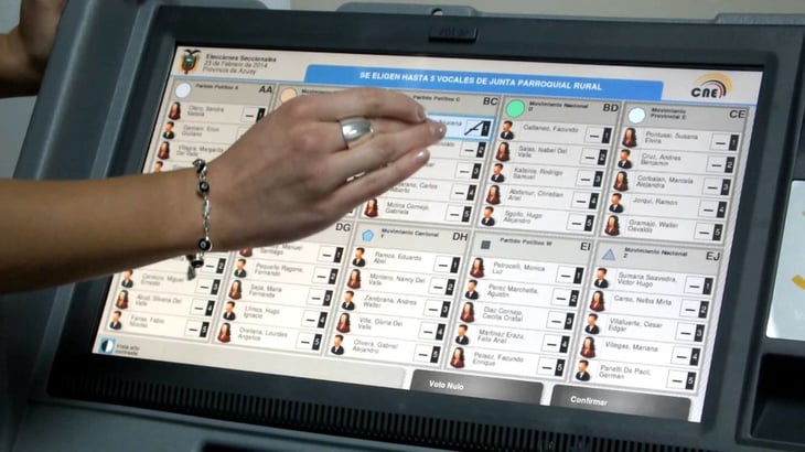 Expertos urgen transitar a voto electrónico