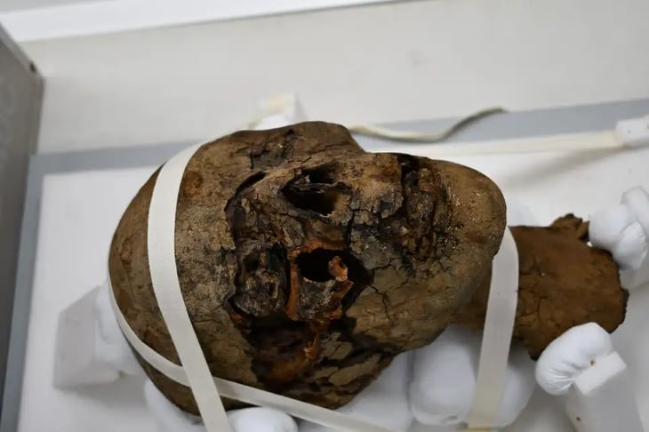 Momia fue encontrada decapitada en un ático de Reino Unido