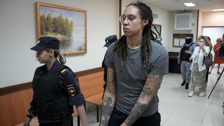 Brittney Griner sentenciada a 9 años en prisión en Rusia
