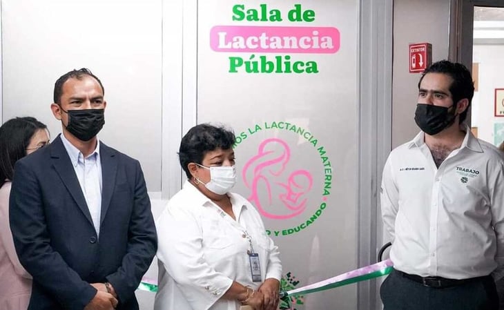 Inauguran sala de lactancia pública en instalaciones de STPS-SLP