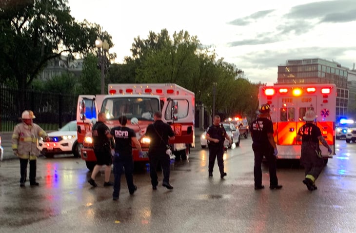 Fallecen dos personas tras caída de rayo cerca de la Casa Blanca