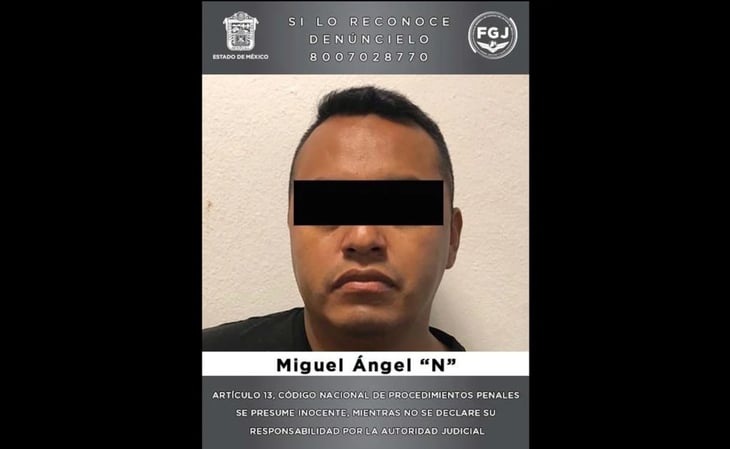 Cae 'El Micky', presunto asesino de un policía municipal en Naucalpan
