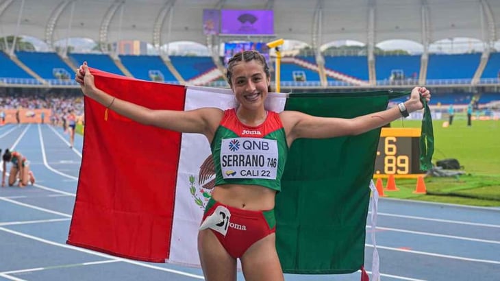 La mexicana Karla Serrano gana oro en  10 k marcha en el Mundial Sub'20