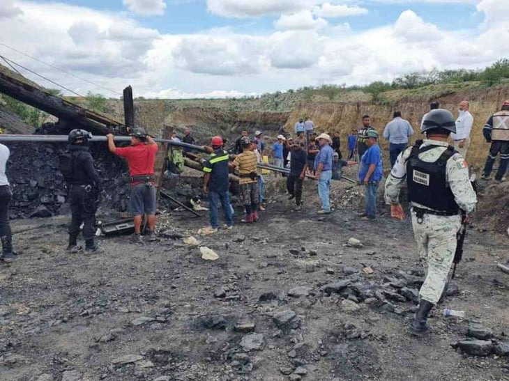 AMLO analiza acudir a Sabinas, Coahuila, a la mina donde permanecen 10 trabajadores atrapados