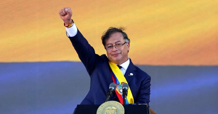 Gustavo Petro asume la presidencia de Colombia