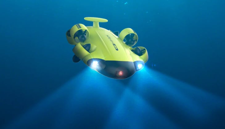 Gobierno utilizará dron submarino en mina