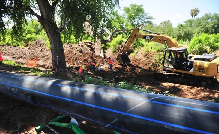 Construyen acueducto para dotar de agua a pueblos yaquis en Sonora