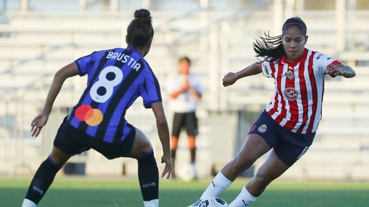 Chivas femenil pierde en penales ante el Inter de Milán en su debut internacional