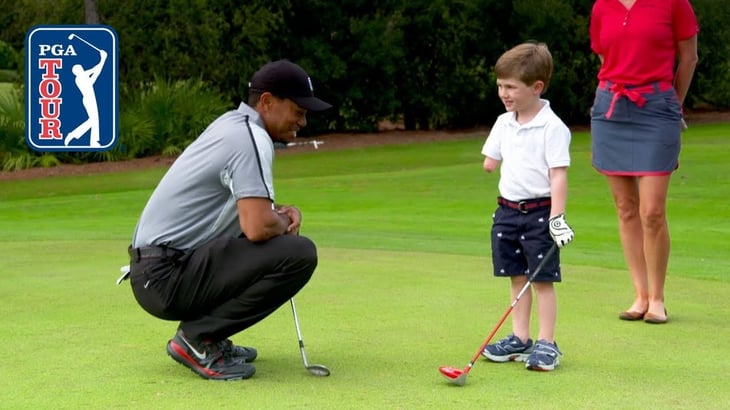 El es Tommy Morrissey, el pequeño que pega Homeruns y juega Golf con solo un brazo