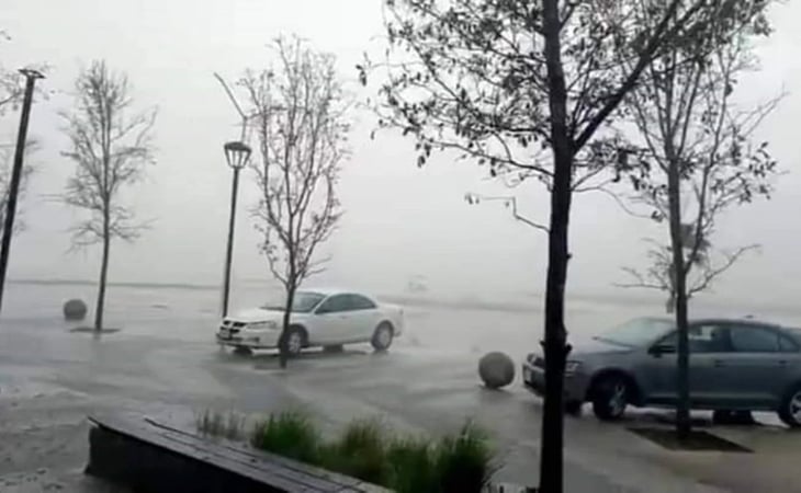 Llueve en 17 municipios de Nuevo León; muere mujer por descarga eléctrica