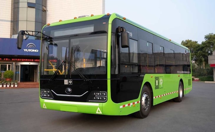 Ven autobuses RTP para CDMX que vendrán de China
