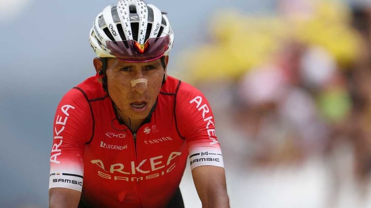 Nairo Quintana con ambiciones al mando del Arkea Samsic en la Vuelta