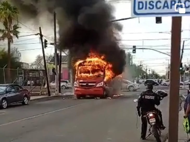 Continúan actos de violencia en BC: suman más de 40 unidades quemadas