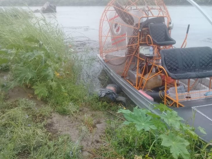Migrante es localizado ahogado en el río Bravo en búsqueda masiva
