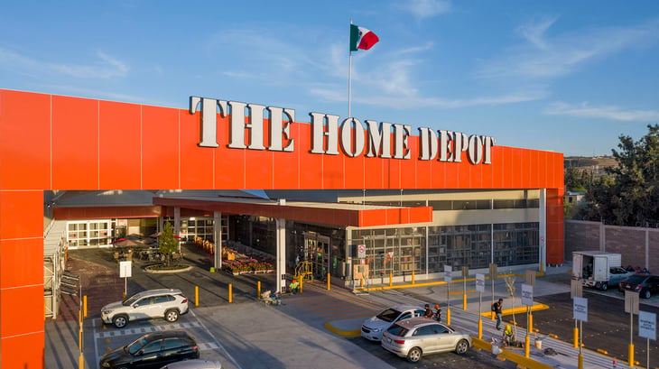 Home Depot gana 9,404 mdd en su primer semestre, 5% más que el año anterior