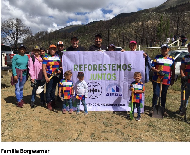 Donan empresas árboles para Sierra de Arteaga