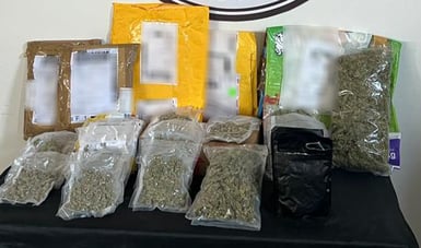 Guardia Nacional logra decomisar 17 paquetes de marihuana 