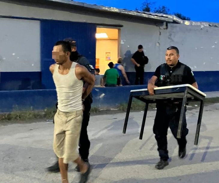 Policía Municipal arresta a ladrón de escuelas de Monclova