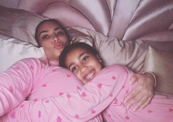 North hija de Kim Kardashian ya se revela contra su madre: 'Por favor borra eso mamá'