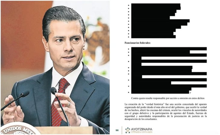Peña Nieto no está entre funcionarios que se investigan por Ayotzinapa
