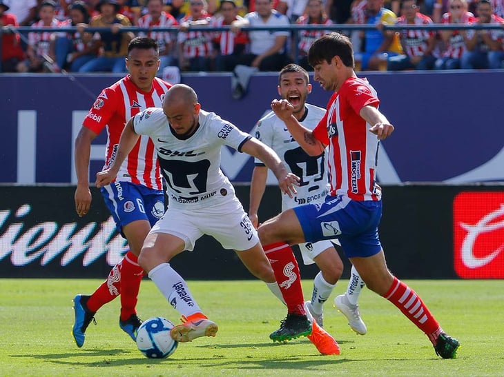 Atlético de San Luis goleó a Pumas y se burla de aficionados 