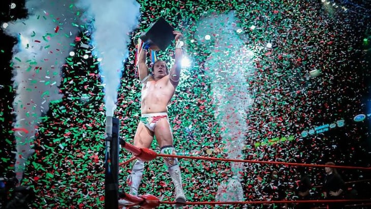 CMLL: Volador Jr. se proclamó bicampeón del Grand Prix Internacional