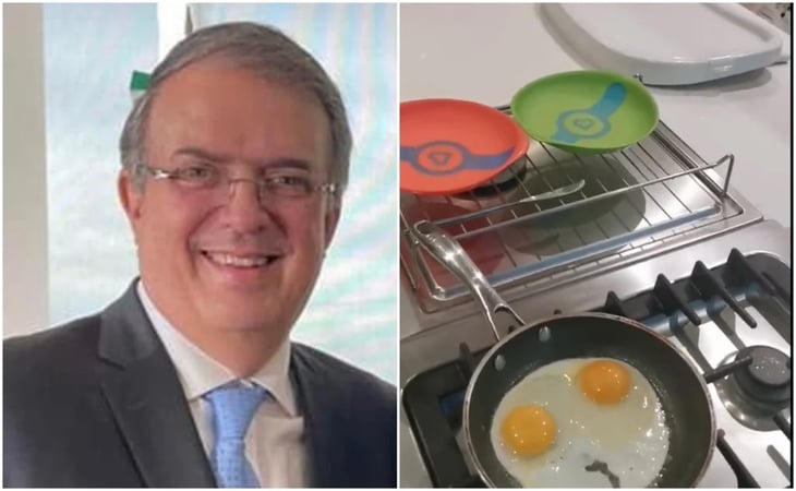 'Ya haciendo el desayuno”: Ebrard comparte que los a domingos a él le toca prepararlo