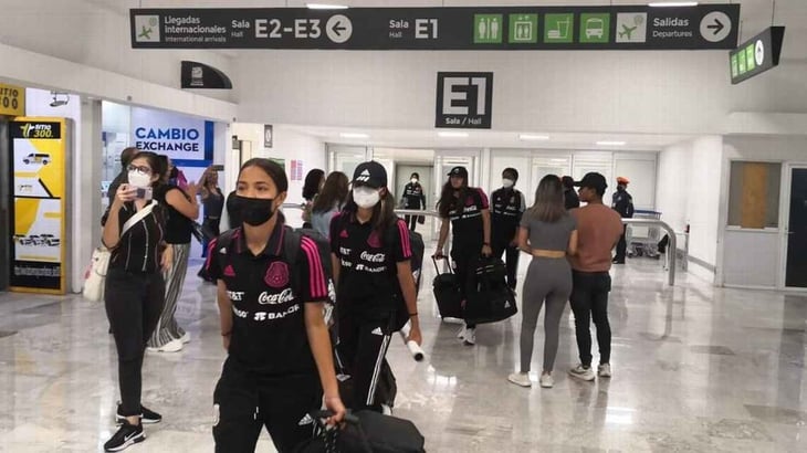 Tri femenil Sub-20 regresó a México en silencio tras participación en Mundial