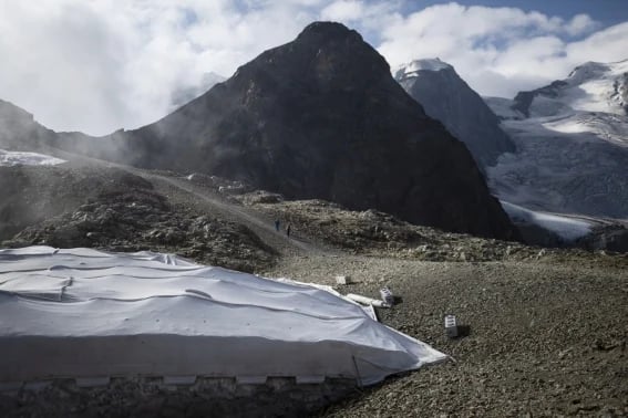 Glaciares en Suiza han perdido más de la mitad de su volumen, revela estudio