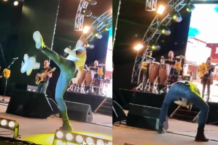 Pepe Madero recibe a patadas al Dr. Simi en concierto y le llueven criticas