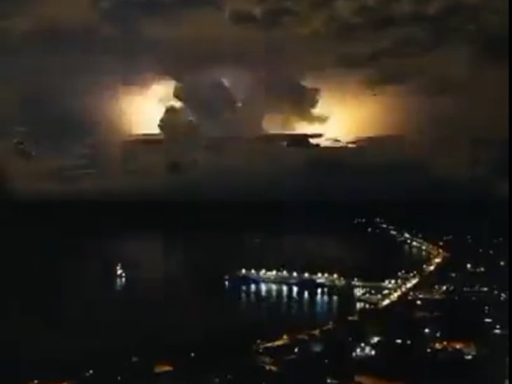 VIDEO: Tormenta eléctrica ilumina el cielo de Cozumel