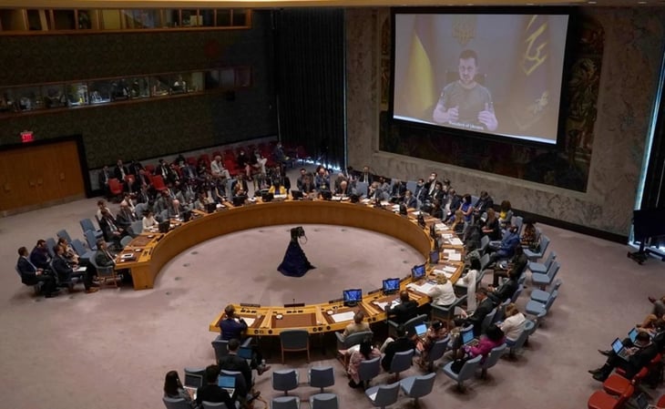 'El futuro del mundo se está decidiendo en Ucrania', dice Volodimir Zelensky ante la ONU