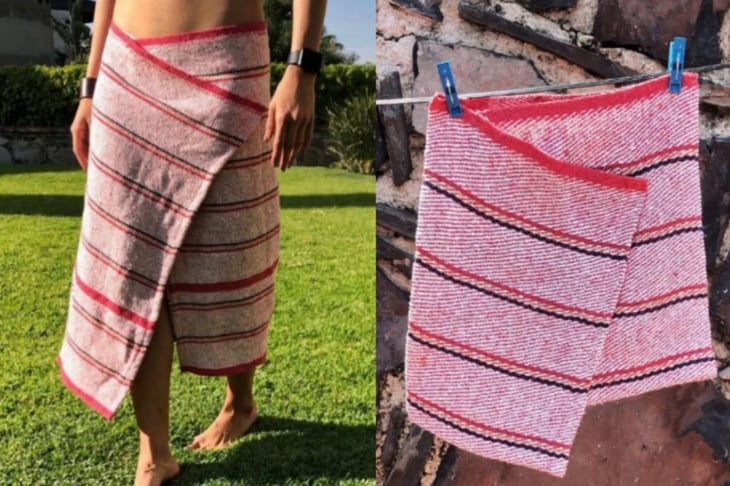 La falda jerga de mil pesos que se volvió viral en redes sociales