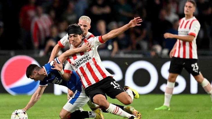 Erick Gutiérrez y el PSV se quedan sin Champions League; jugarán la ELA