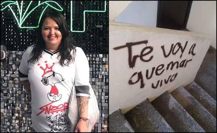 Fiscalía Jalisco determina que Luz Raquel escribió mensajes de amenaza en su edificio