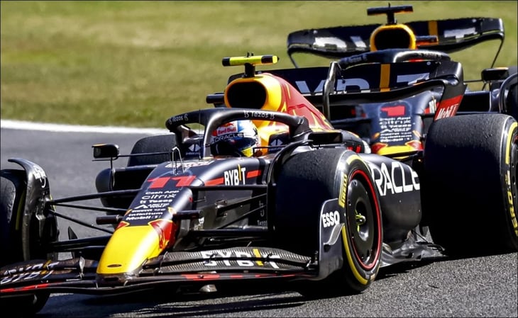 Checo Pérez y Max Verstappen logran doble podio en el Gran Premio de Bélgica