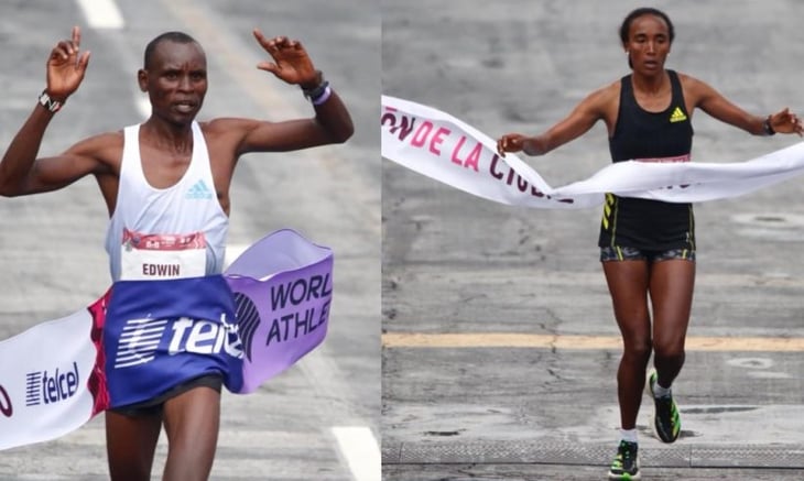 La etíope Beriso y el keniano Kiptoo ganan el Maratón de la Ciudad de México