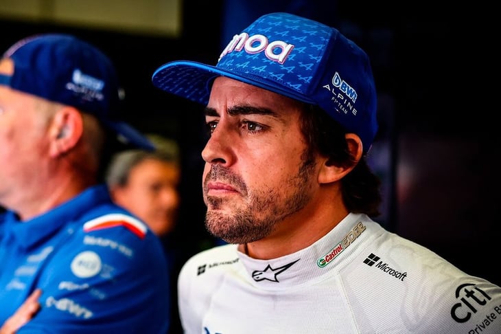 Alonso: Fue más difícil, pero salir terceros y acabar quintos está bien