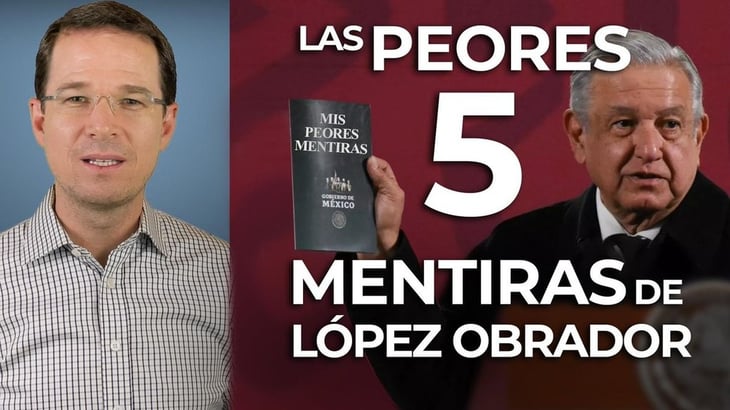 Ricardo Anaya presenta 'top cinco de mentiras de AMLO'